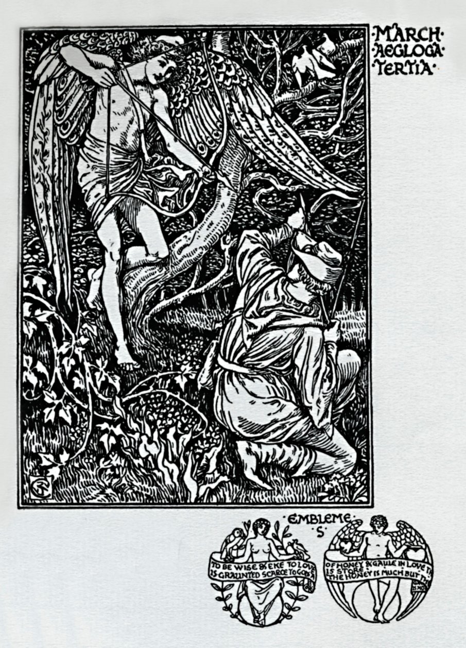 Le Calendrier du Berger - Mars - Walter Crane