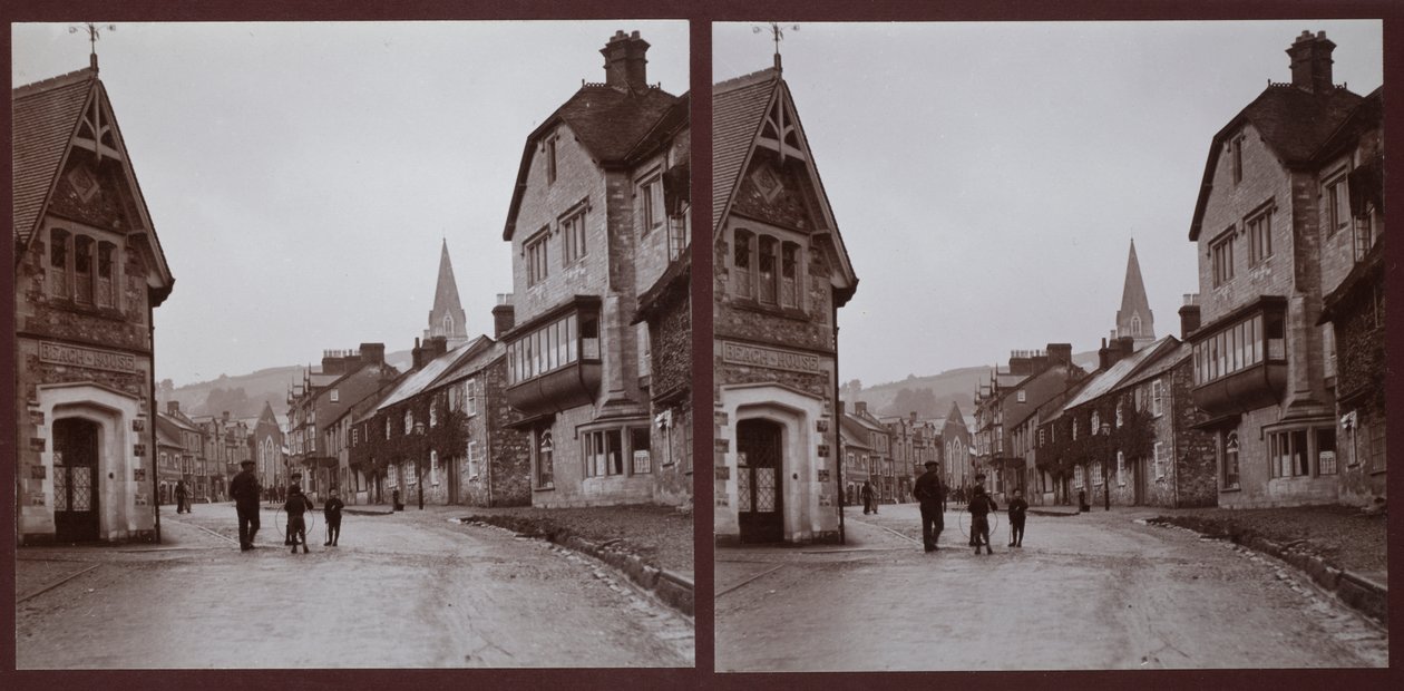 Fore Street, Beer, East Devon, Devon, 1913 - Walter Edward Zehetmayr