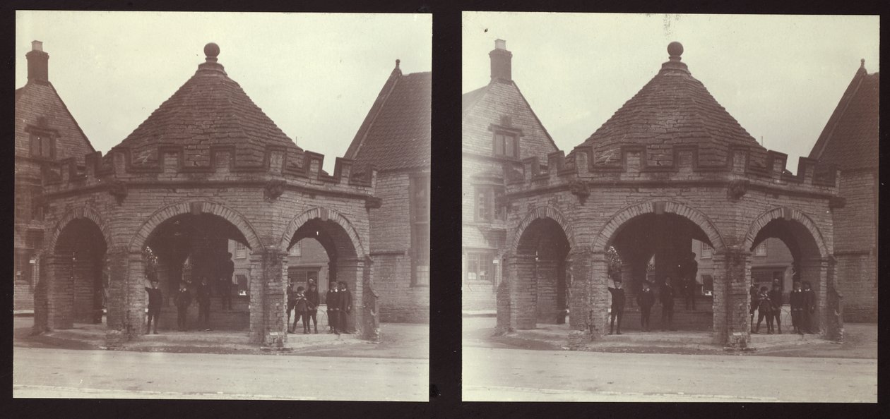 Somerton Market Cross, Market Place, Somerton, South Somerset, Somerset, 1913 - Walter Edward Zehetmayr