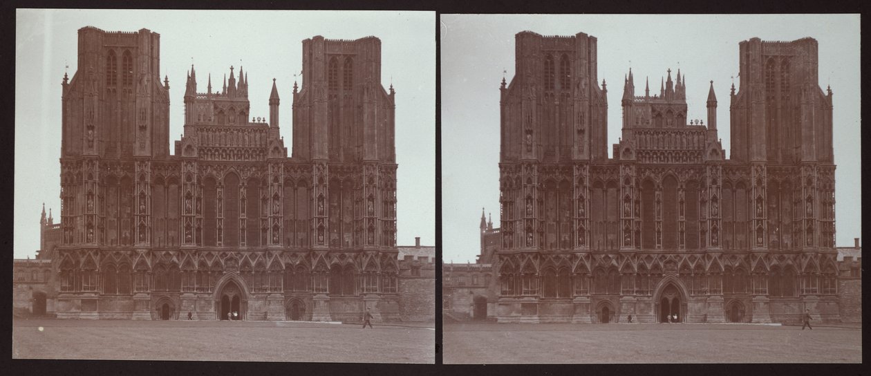 Cathédrale de Wells, Cathedral Green, Wells, Mendip, Somerset - Walter Edward Zehetmayr