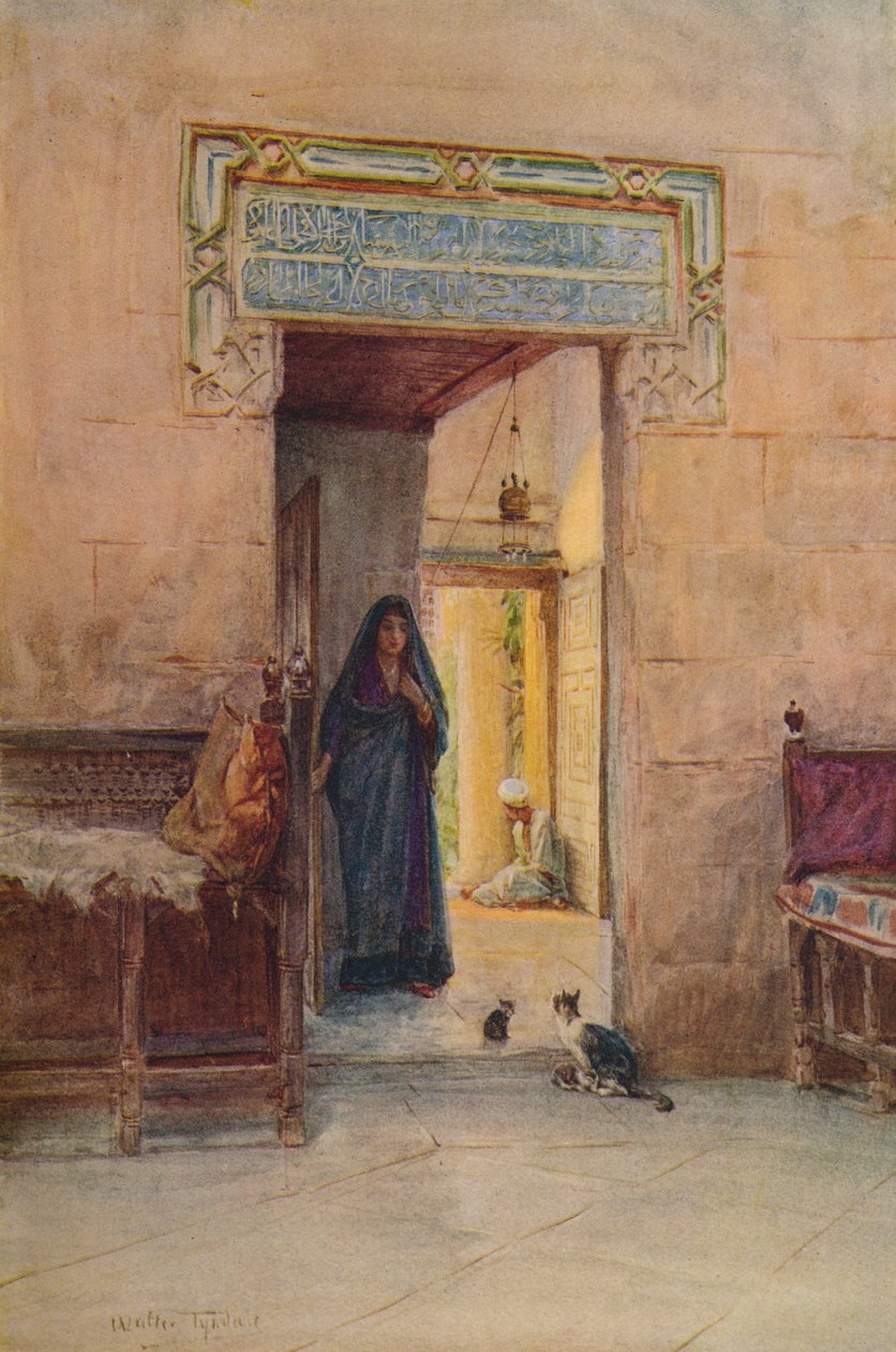 Entrée du harem, vers 1905, 1912 - Walter Frederick Roofe Tyndale
