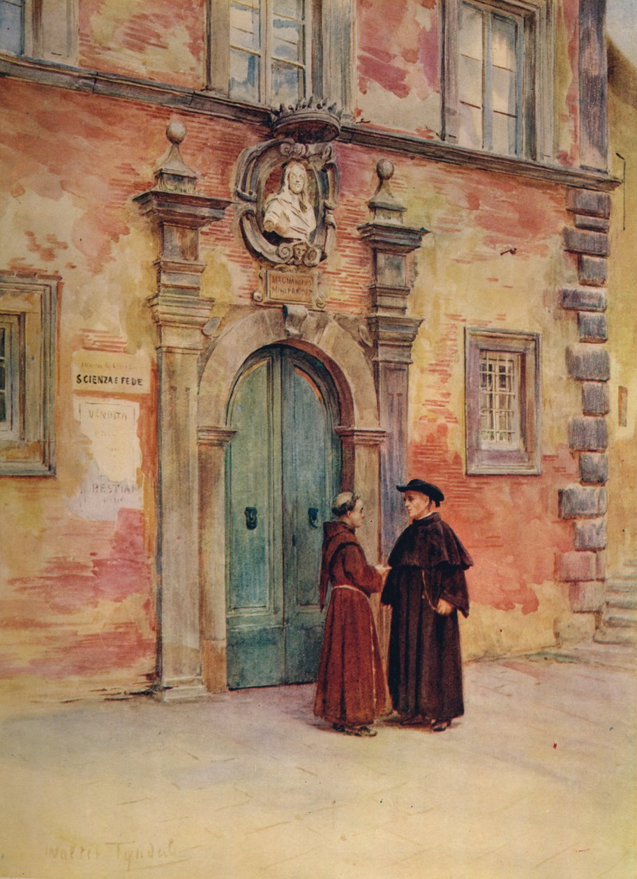 Palazzo Negroni, Montepulciano, vers 1900 1913 - Walter Frederick Roofe Tyndale
