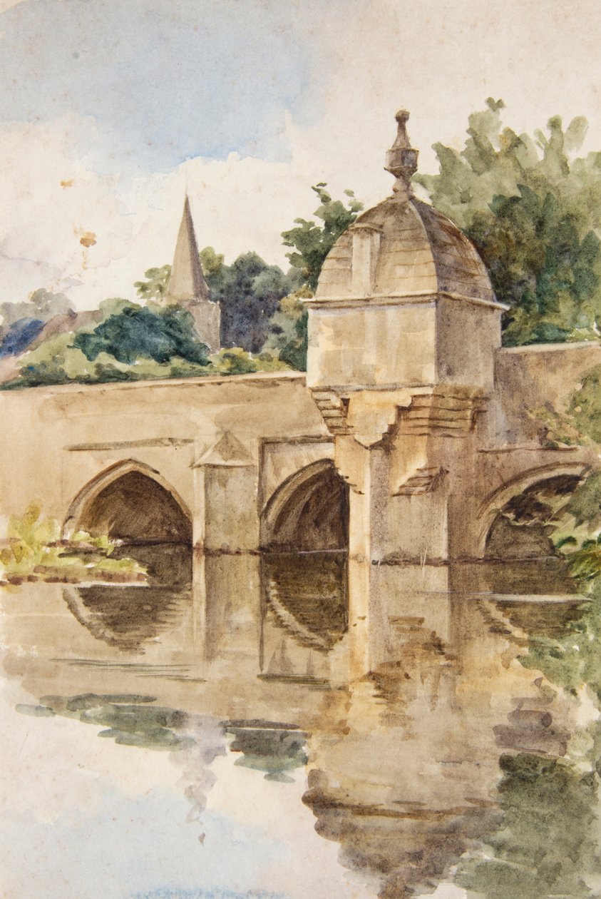 Le Pont de la Ville, Bradford-on-Avon - Walter Frederick Roofe Tyndale