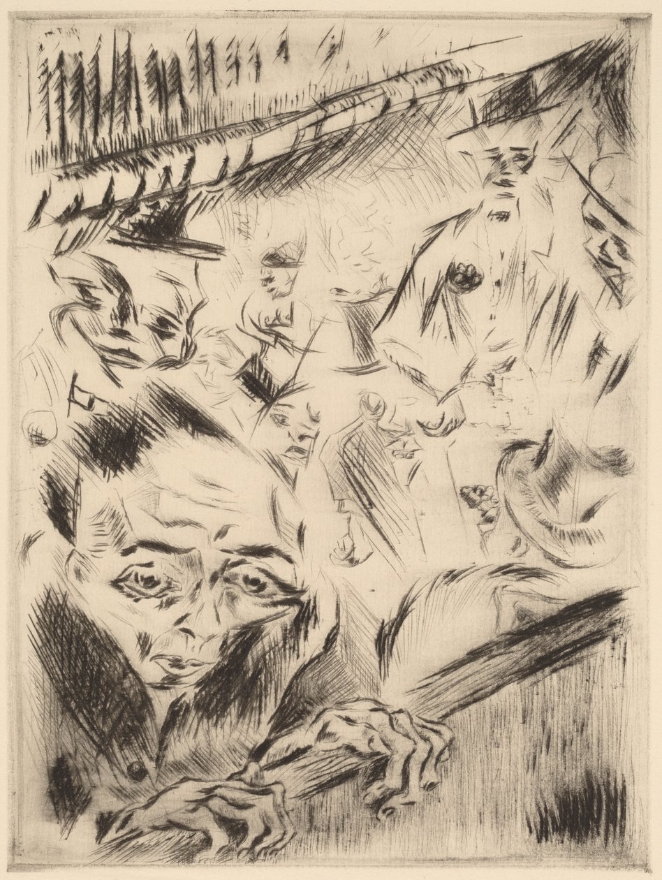 Robert au théâtre, 1918 - Walter Gramatte