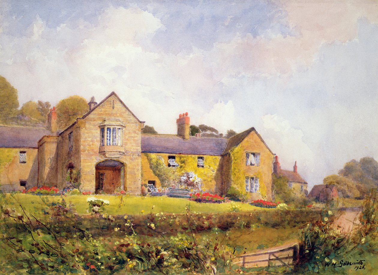 Une maison de campagne, 1926 - Walter H. Goldsmith