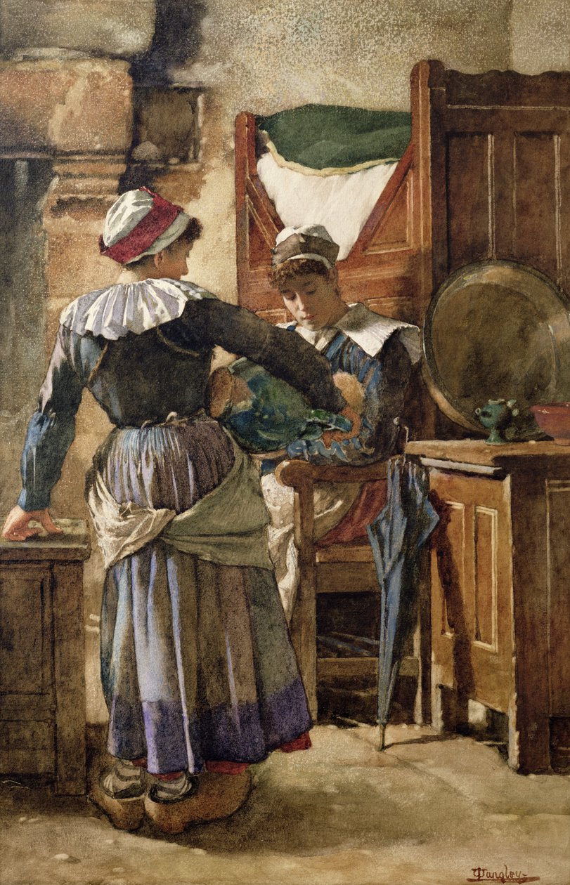Son premier-né - Walter Langley