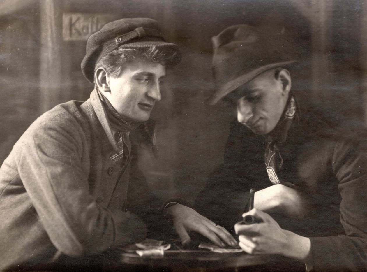Felix Bressart et Walter Limot dans le film Tragédie dans la mine - Walter Limot