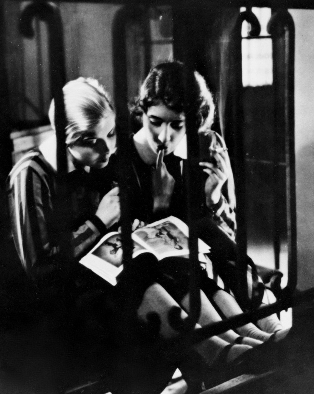 "Madchen en uniforme", scène de film - Walter Limot