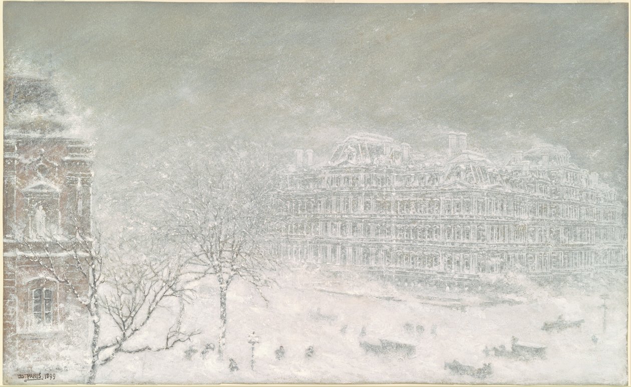 La grande tempête de neige de 1899 - Walter Paris