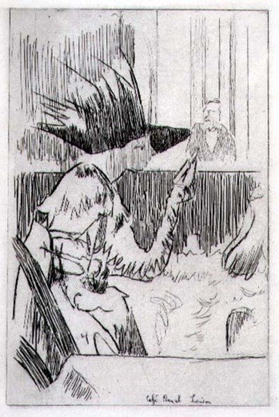 Café Royal à Londres - Walter Richard Sickert