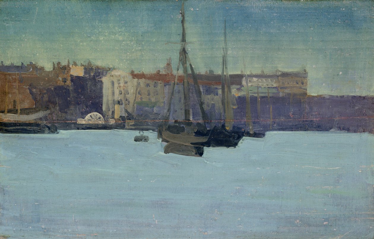 Port de Dieppe - Walter Richard Sickert