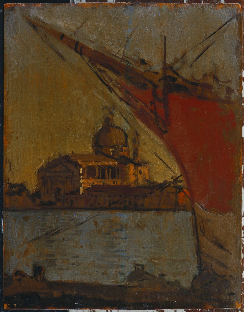 Il Redentore, depuis les Zattere, Venise, vers 1895-96 - Walter Richard Sickert