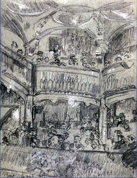 La Gaîté Montparnasse, vers 1907 - Walter Richard Sickert