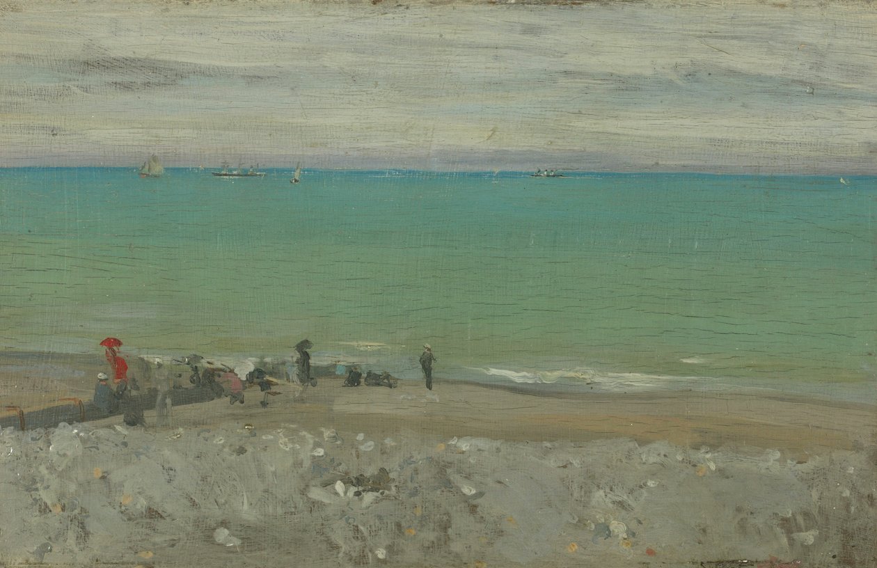 La Plage, Dieppe - Walter Richard Sickert
