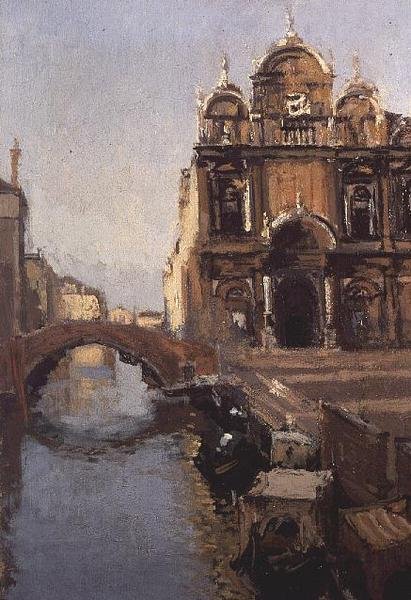 Scuola Grande di San Marco et Rio dei Mendicanti, Venise - Walter Richard Sickert