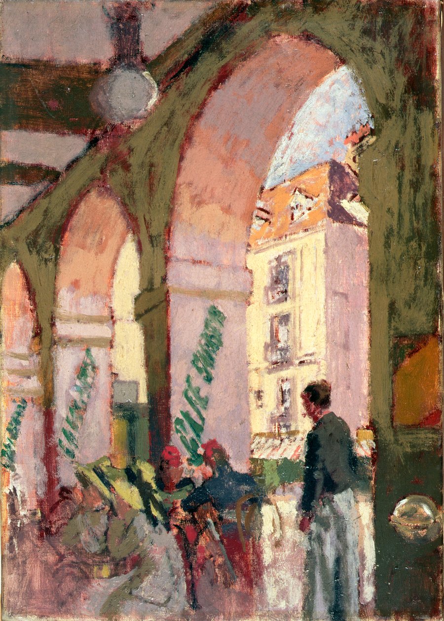 Le Café Suisse, ou Café des Arcades, Dieppe - Walter Richard Sickert