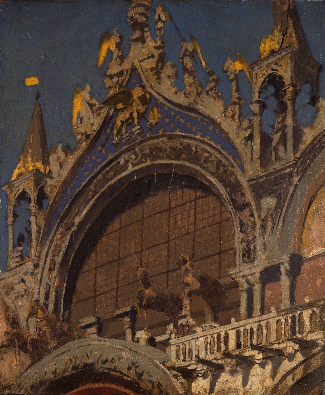 Les chevaux de Saint-Marc, Venise, 1905-06 - Walter Richard Sickert
