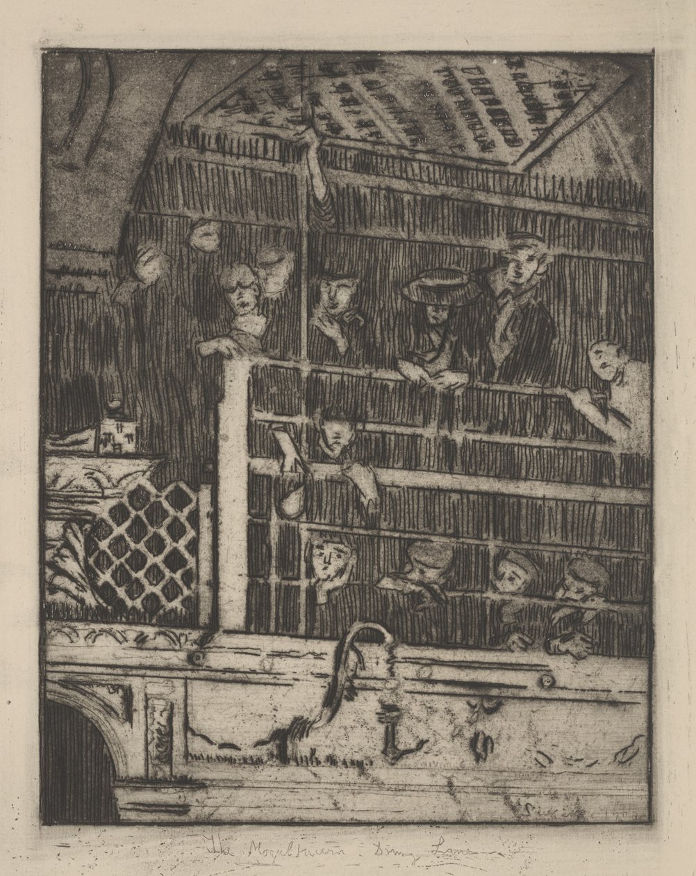 Le vieux Mogul Tavern, Drury Lane - Walter Richard Sickert