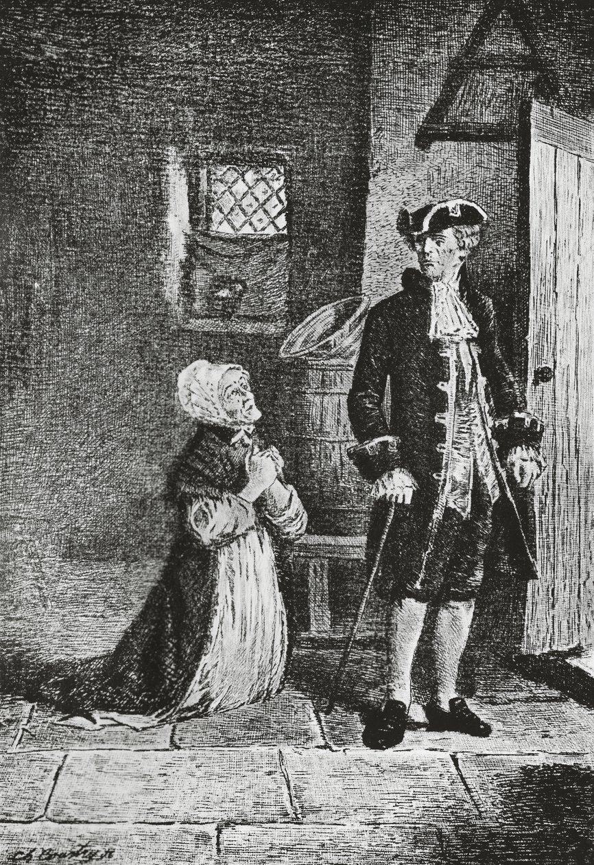 Elspeth et Lord Glenallan, illustration pour L