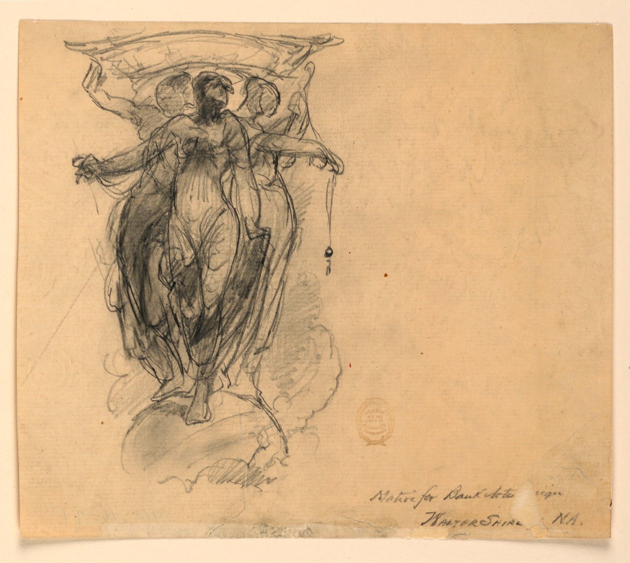 Motif pour la conception de billet de banque - Walter Shirlaw