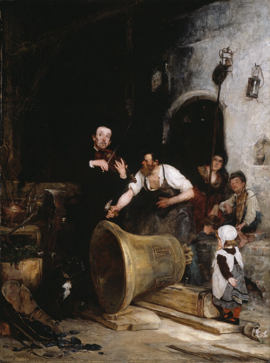 La tonalité de la cloche - Walter Shirlaw
