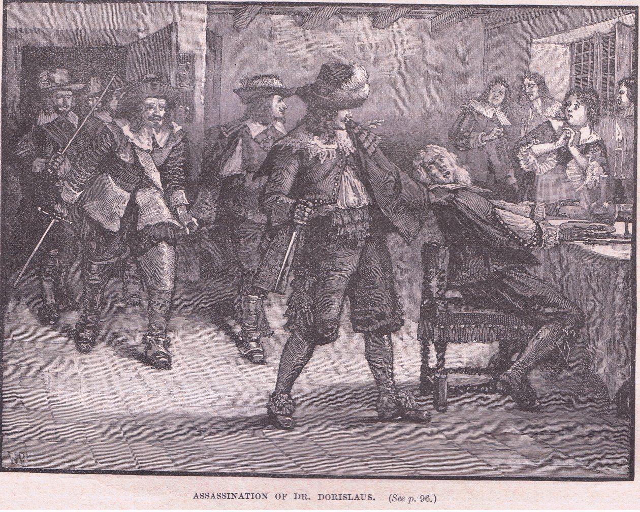 Assassinat du Dr Dorislaus AD 1649 - Walter Stanley Paget