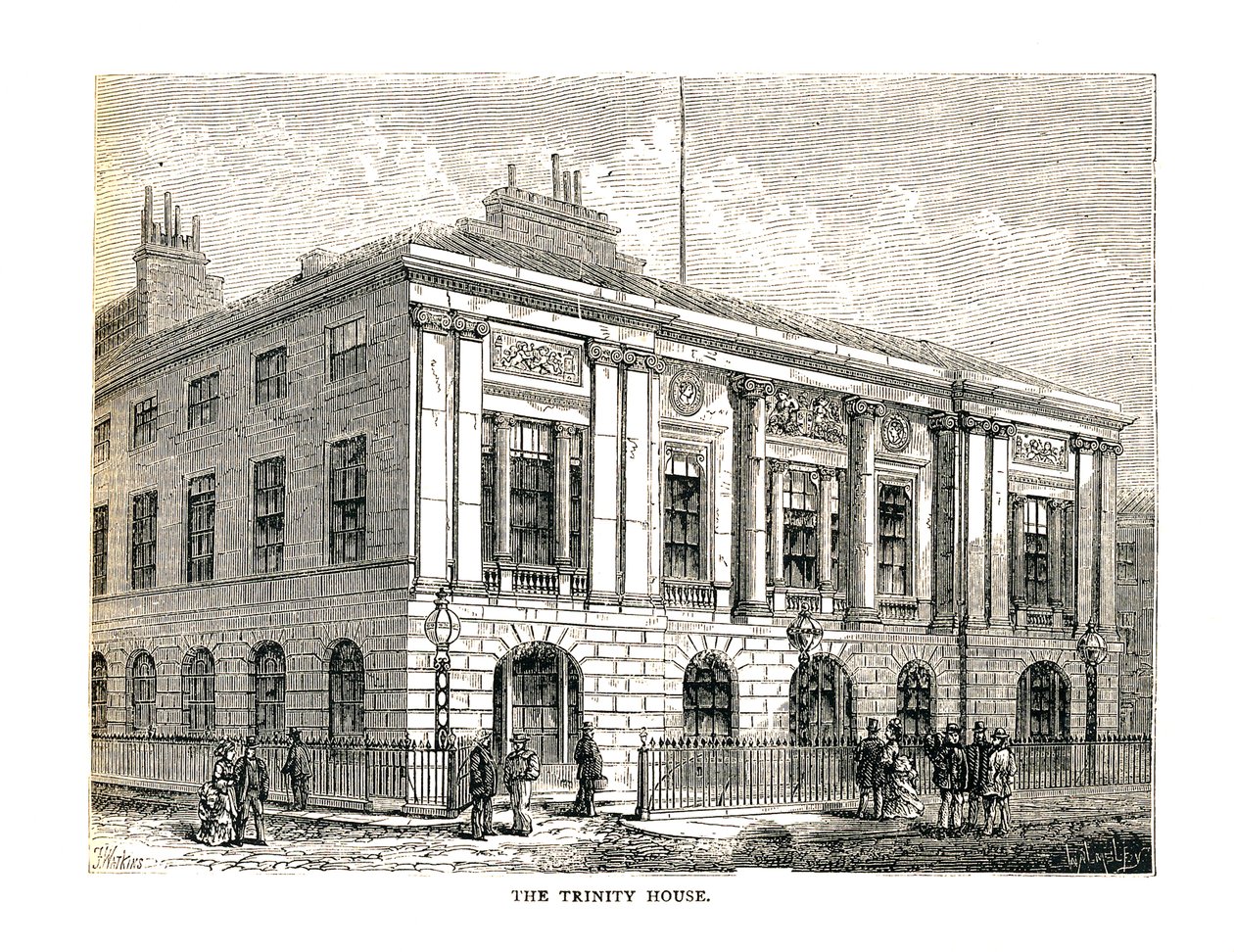 La Trinity House, 1878 - Walter Thornbury