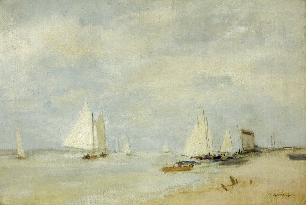 Yachts dans la coupe - Walter Westley Russell