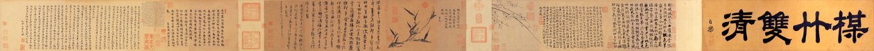 Puretés jumelles de bambou et de fleur de prunier - Wang Mian
