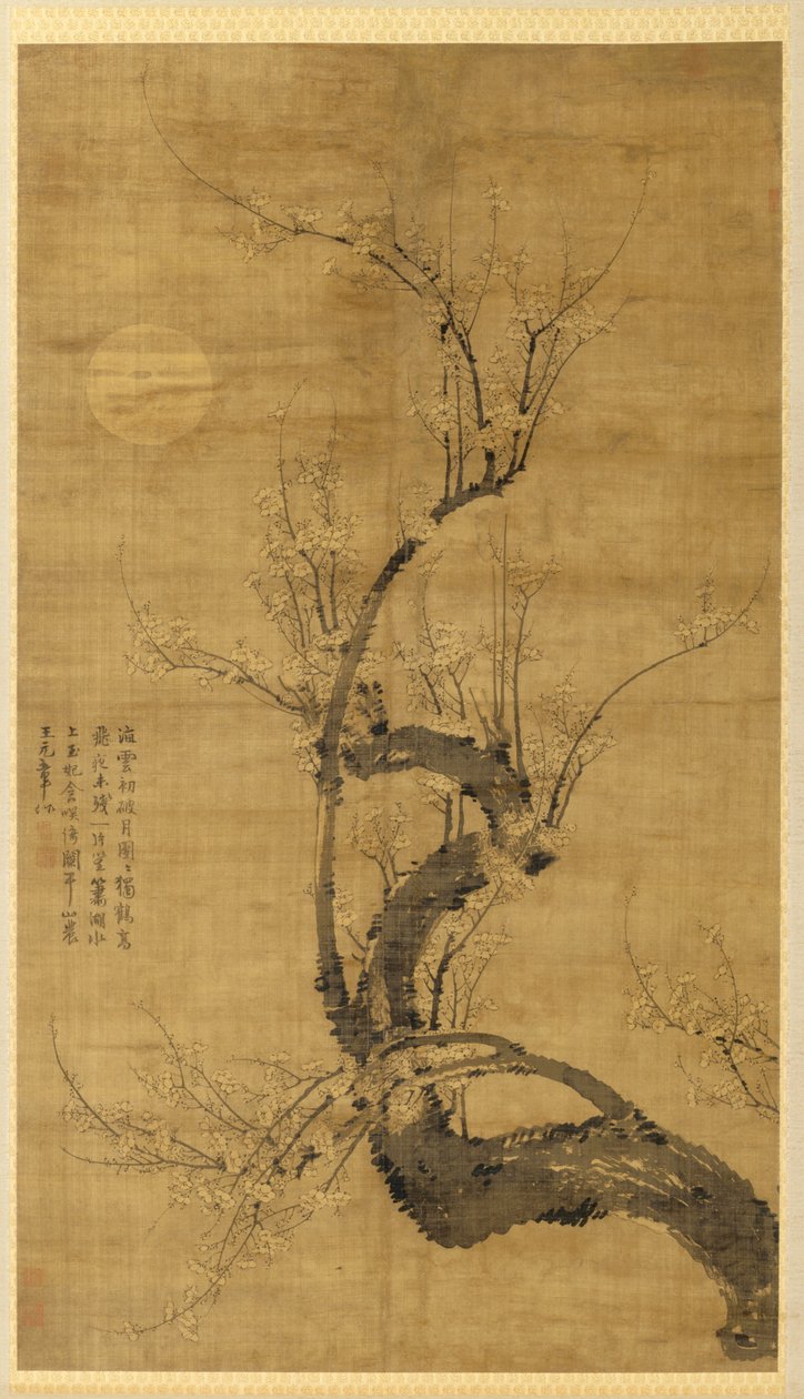 Un prunus au clair de lune - Wang Mian
