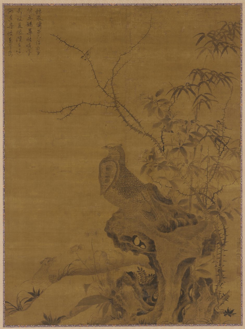 Faisans, dynastie Yuan, 14e siècle - Wang Yuan