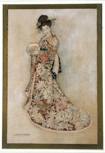 Fille Geisha - Warwick Goble