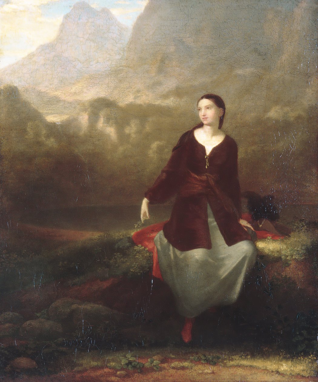 La Fille Espagnole en Réverie - Washington Allston