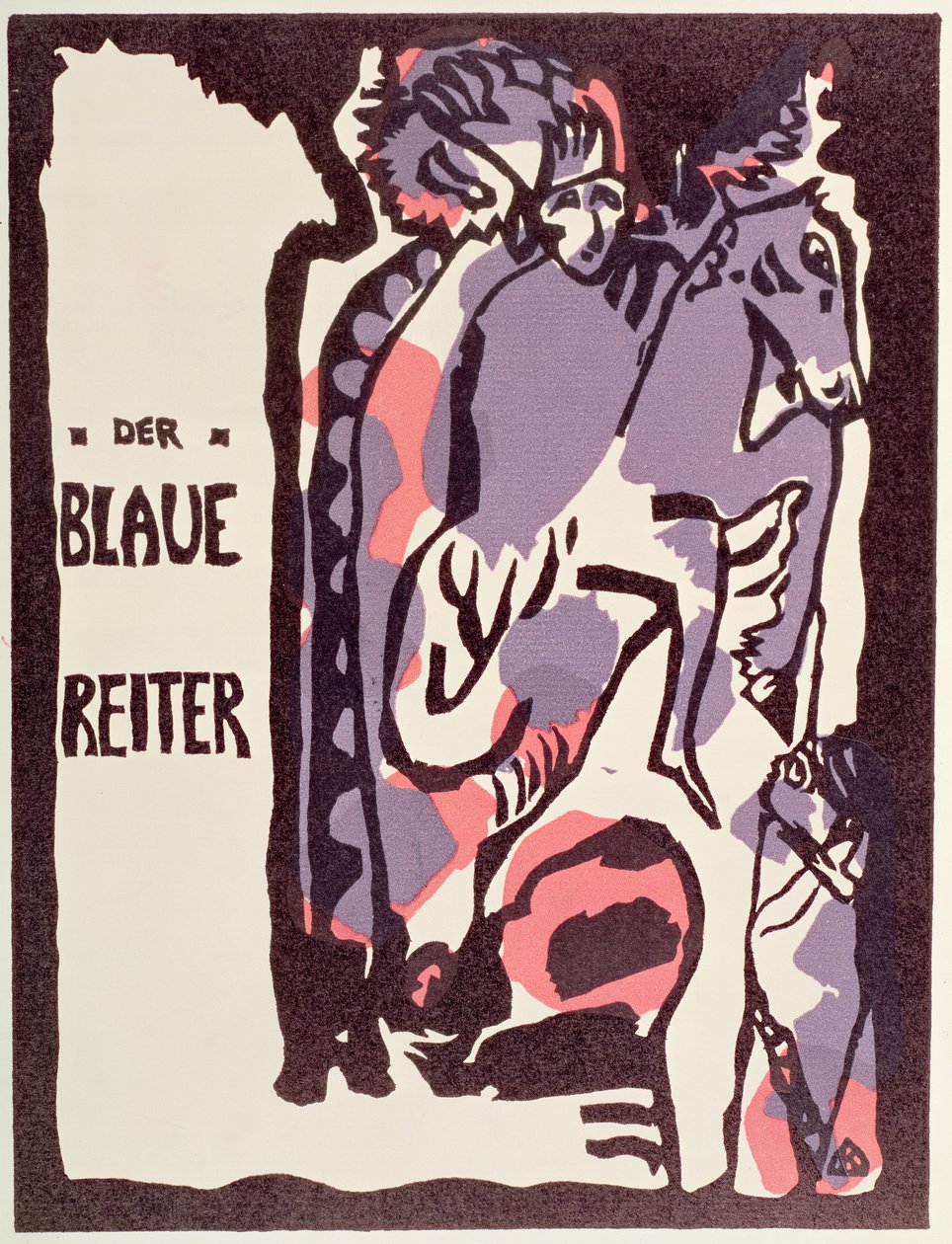 Couverture du Catalogue pour Der Blaue Reiter - Wassily Kandinsky