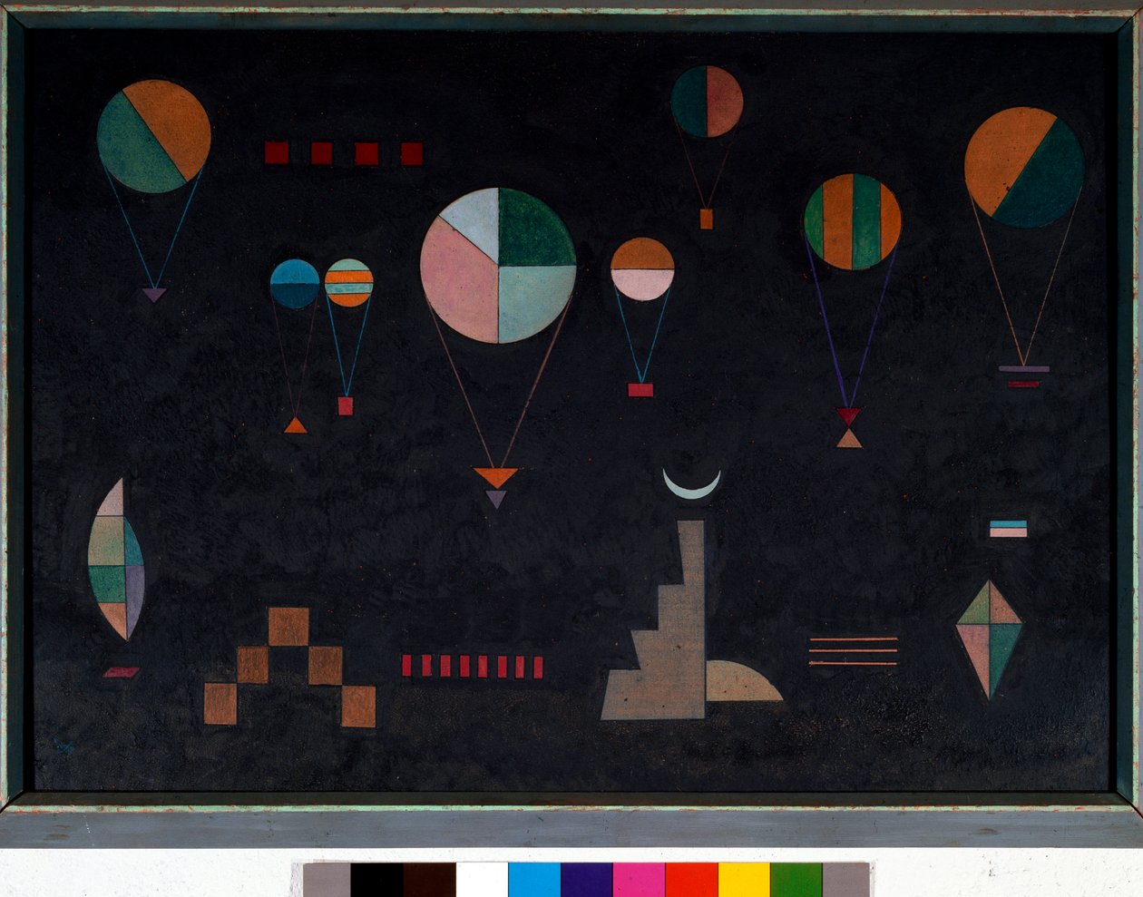 Flach tief - Wassily Kandinsky