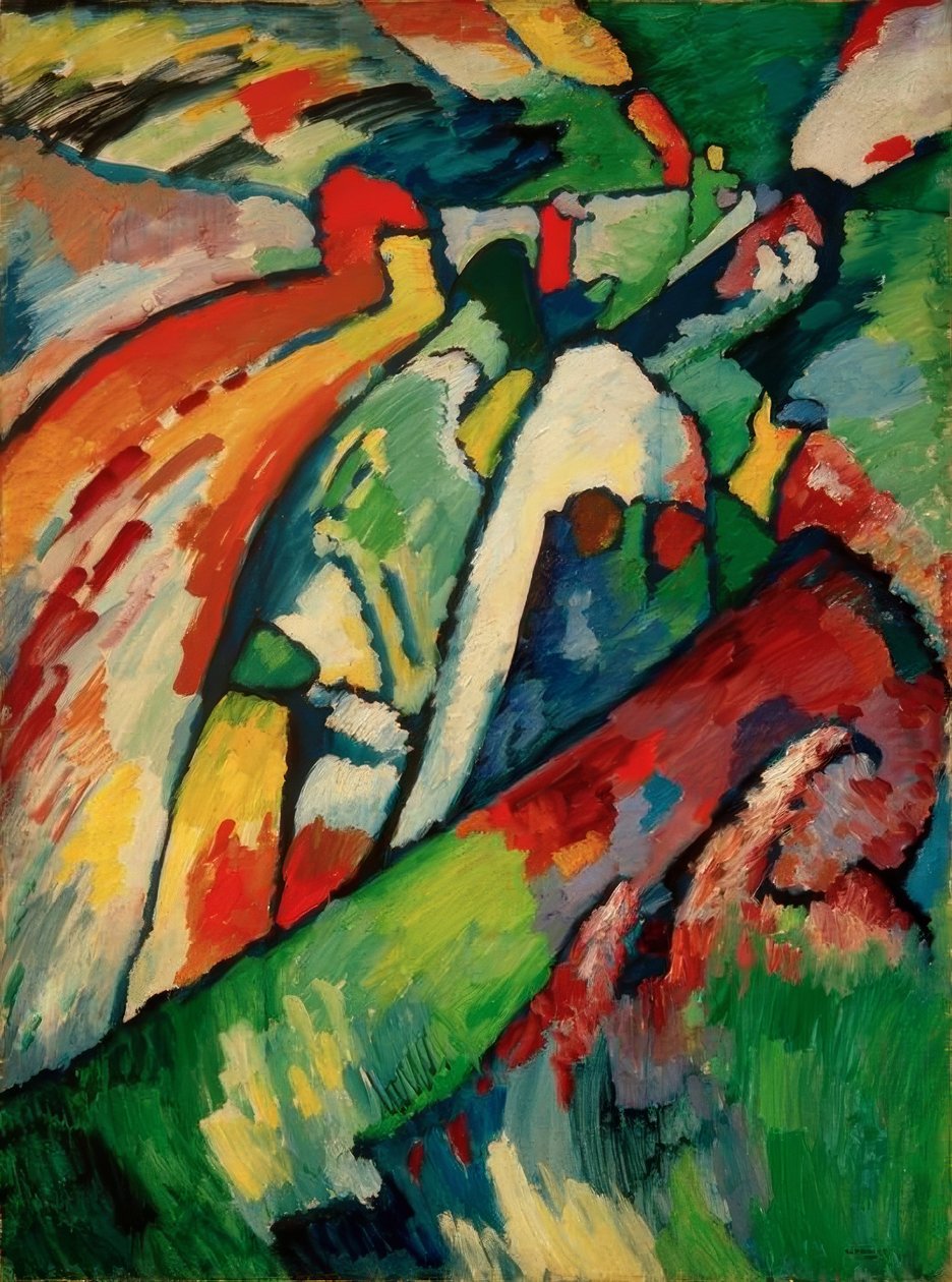 Improvisation 7 (Tempête) - Wassily Kandinsky
