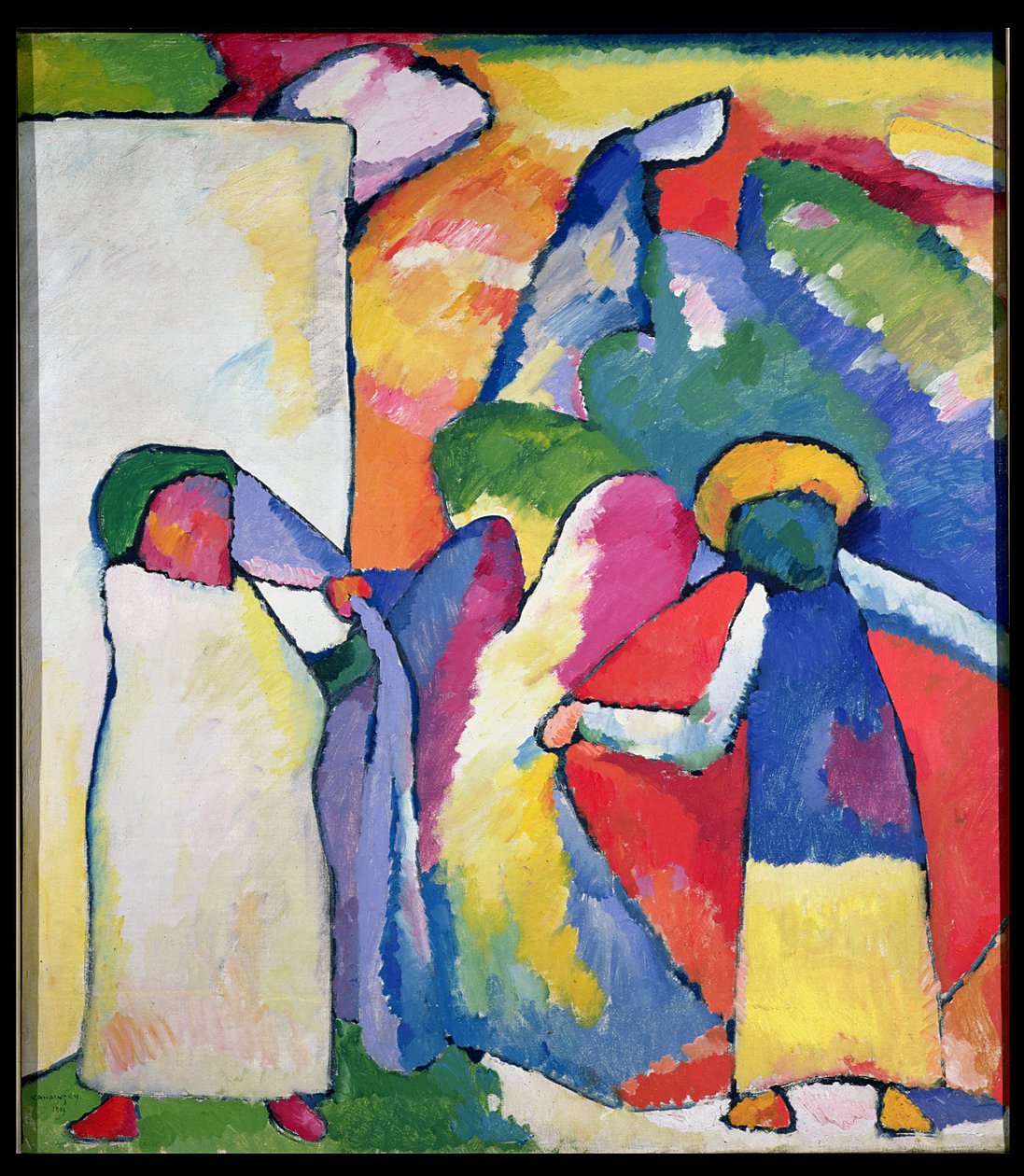 Improvisation No. 6 (Africains) 1909 - Wassily Kandinsky