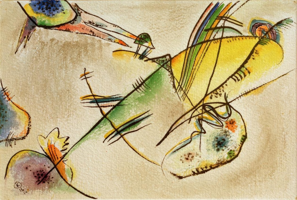 Composition B - Wassily Kandinsky