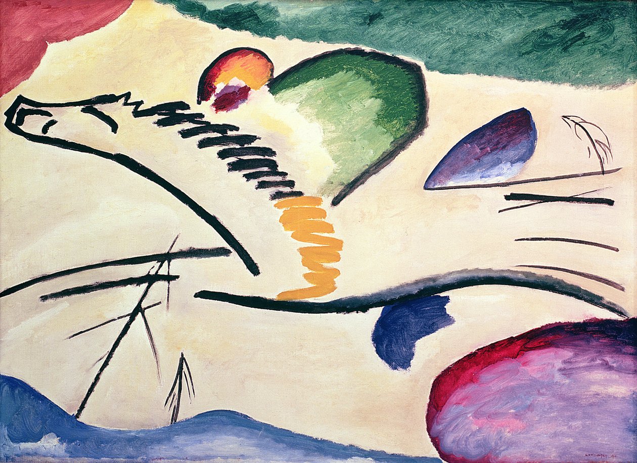 Lyrique, 1911 - Wassily Kandinsky