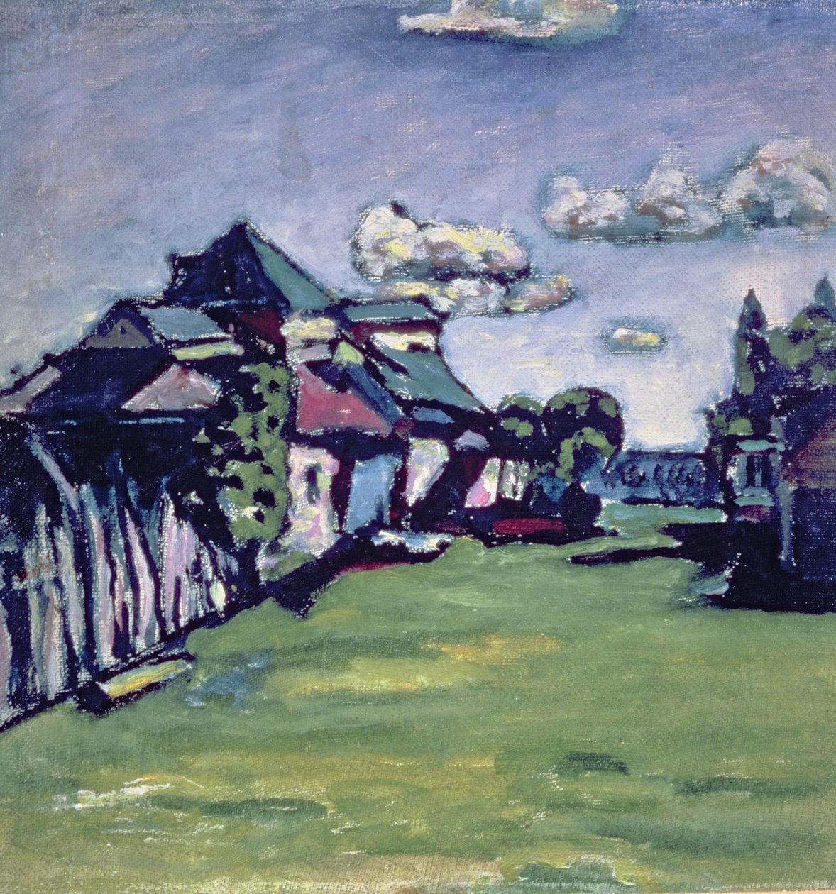 Près de Moscou - Wassily Kandinsky