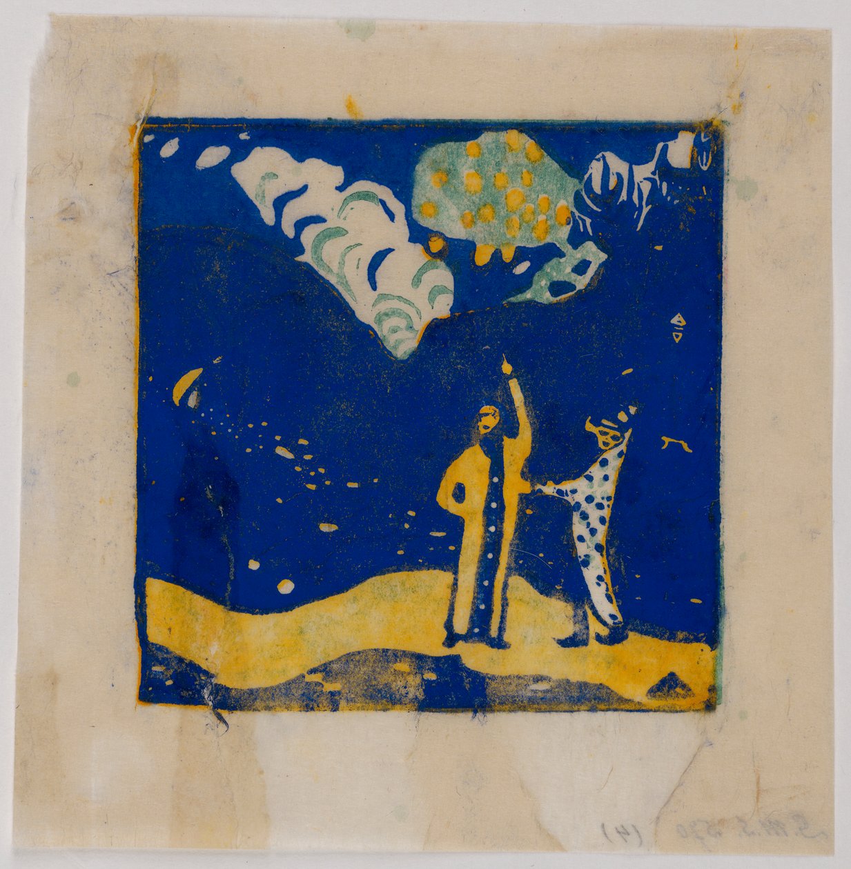 4 Exemplare zu Klänge S. 71 - Wassily Kandinsky