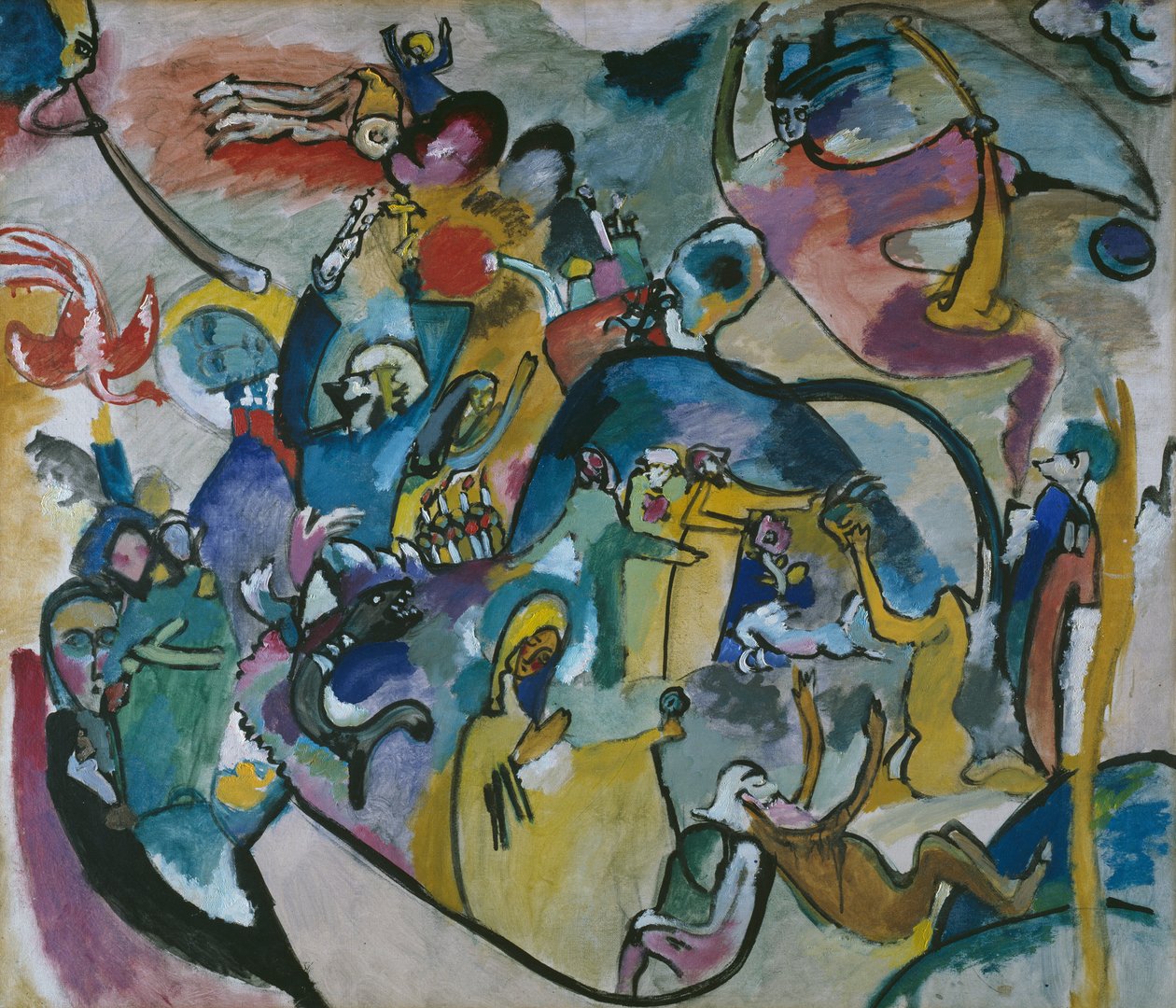 La Toussaint II - Wassily Kandinsky