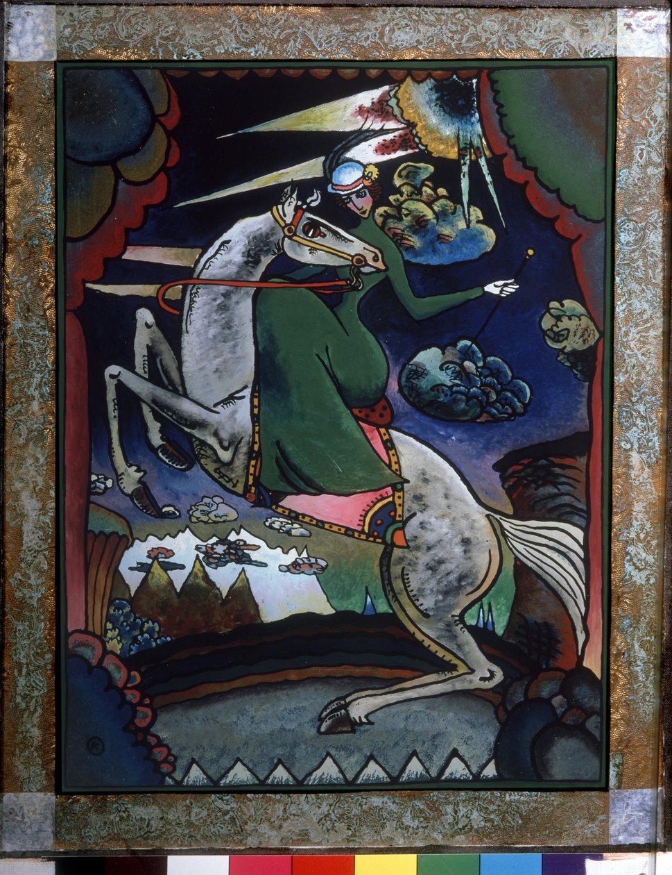Amazone dans la montagne - Wassily Kandinsky