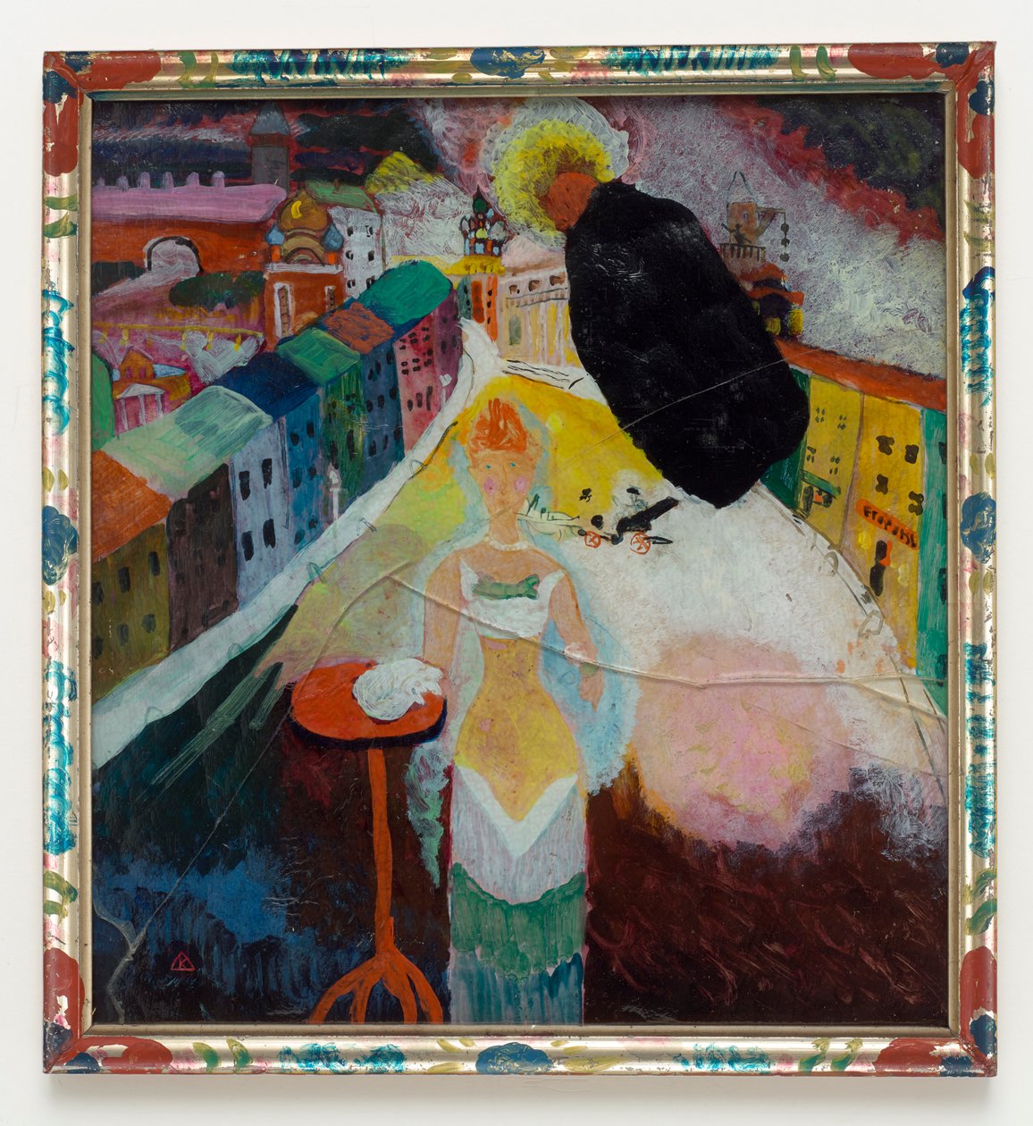 Une dame à Moscou - Wassily Kandinsky