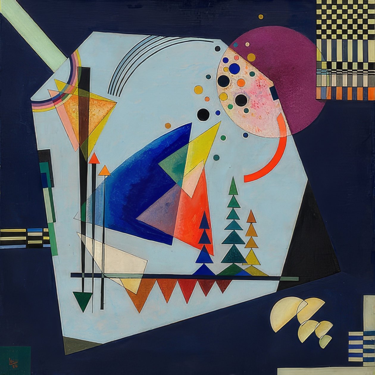 Trois sons - Wassily Kandinsky