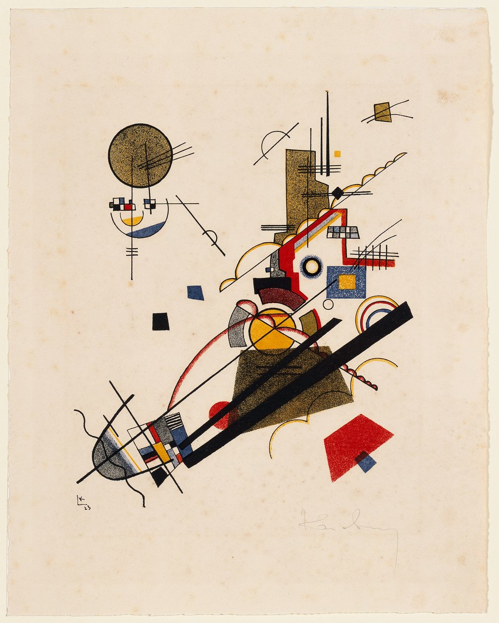 Ascension joyeuse (tiré de : Portfolio des maîtres du Bauhaus d