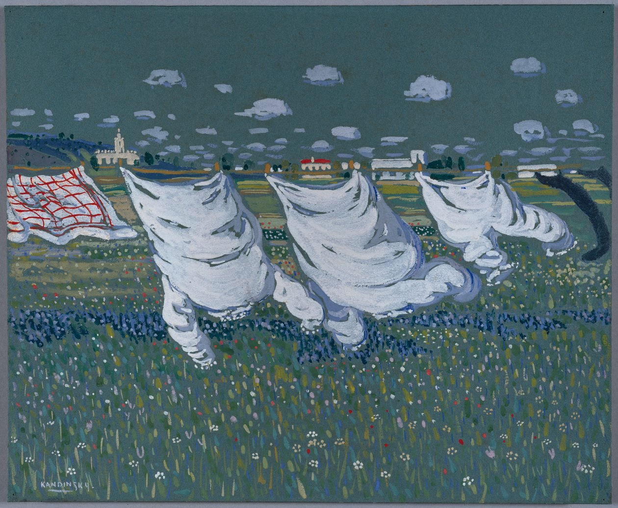 Printemps, vers 1904 - Wassily Kandinsky