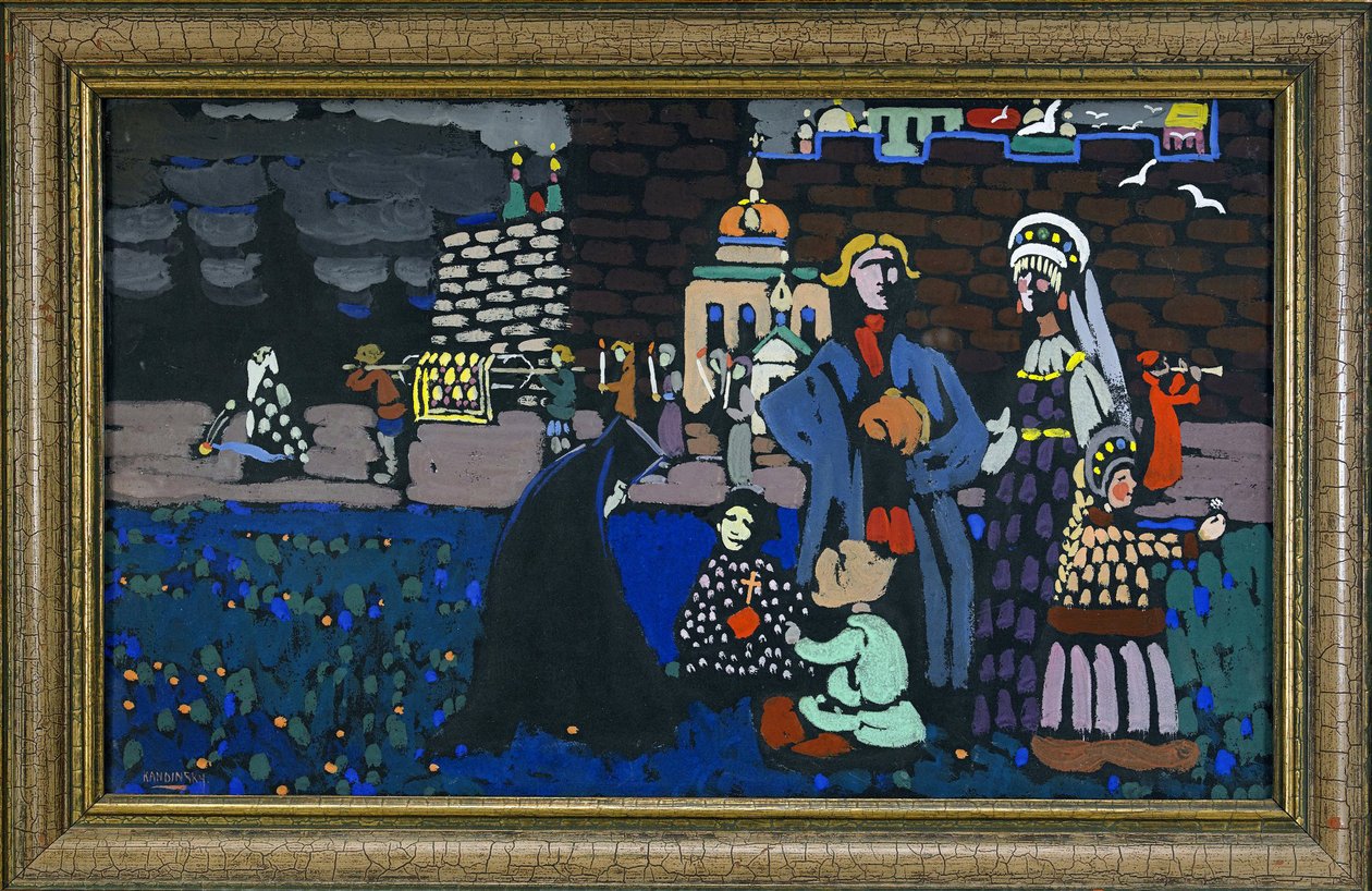 Funérailles - Wassily Kandinsky