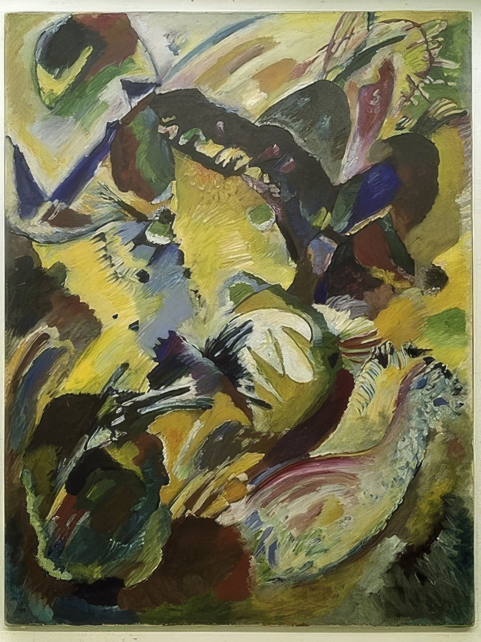 Automne. Quatre panneaux pour Edwin R. Campbell - Wassily Kandinsky