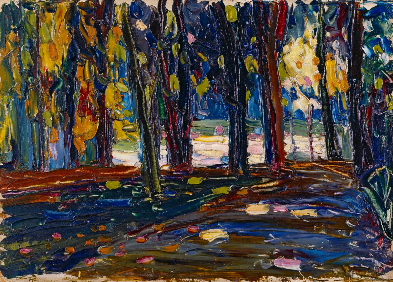 Au parc - Wassily Kandinsky